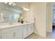Bright bathroom with double sinks and vanity at 1774 Pasture Loop, Oviedo, FL 32765