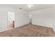 Bedroom with neutral carpet, ceiling fan, and access to a bathroom at 232 Windflower Way, Oviedo, FL 32765