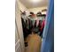 View of the walk-in closet, offering ample storage space at 2564 River Landing Dr, Sanford, FL 32771
