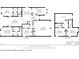 Detailed floor plan showcasing the layout of the two-story home at 2616 Bowring St, Kissimmee, FL 34747