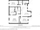 Second level floor plan displaying the primary bedroom, additional bedrooms, bathrooms and closets at 530 Harriswood Ct, Davenport, FL 33837