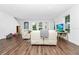 Cozy living room featuring hardwood floors, and neutral tones at 812 Benoi Dr, Davenport, FL 33896