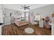 Charming bedroom with stylish decor, a comfortable bed, and ample natural light at 1224 Blackwater Pond Dr, Orlando, FL 32828