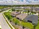 Aerial view showcasing homes with well manicured lawns in a Gathering-friendly neighborhood at 1593 Osprey View Dr, Apopka, FL 32703