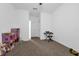 Bedroom space with a carpeted floor, open space and soft lighting at 1593 Osprey View Dr, Apopka, FL 32703
