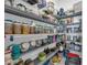 Walk-in pantry with organized shelving, providing ample storage space at 1593 Osprey View Dr, Apopka, FL 32703