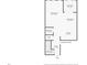 First-floor floorplan featuring a dining room, kitchen, and bathroom at 2508 Seven Oaks Dr, St Cloud, FL 34772
