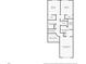 Detailed floor plan showcasing the layout of the home's second floor at 2508 Seven Oaks Dr, St Cloud, FL 34772