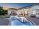 A stunning pool with fountain and brick patio are great for relaxation and fun at 3316 Regal Crest Dr, Longwood, FL 32779