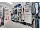 An organized walk-in closet offers ample shelving and storage space at 3316 Regal Crest Dr, Longwood, FL 32779
