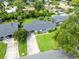 Bird's eye view of a single-Gathering home with lush landscaping and driveway at 4006 Kasper Dr, Orlando, FL 32806