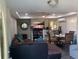 Spacious living area showcasing comfortable seating, a large TV, and stylish decor at 421 Ohio Ave, St Cloud, FL 34769