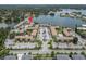 Aerial view of the condo complex on the lake at 614 Orange Dr # 196, Altamonte Springs, FL 32701