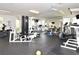 Well-equipped community gym with treadmills, weights, and fitness machines at 6214 Stevenson Dr # 208, Orlando, FL 32835