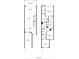 Detailed floor plan showcasing the layout of the first and second floors at 6388 Castelven Dr # 102, Orlando, FL 32835