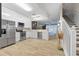 Modern kitchen with sleek white cabinets and stainless steel appliances at 6388 Castelven Dr # 102, Orlando, FL 32835