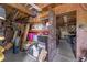 Organized shed interior with shelving and ample storage space at 905 Flewelling Ave, Ocoee, FL 34761