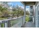 Enjoy the scenery from this condo's balcony overlooking the well-manicured street at 1400 Celebration Ave # 203, Celebration, FL 34747