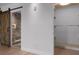 View of bathroom with sliding door at 1400 Celebration Ave # 203, Celebration, FL 34747