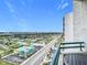 Cozy balcony with views of the cityscape and Intracoastal Waterway at 2055 S Atlantic Ave # 1410, Daytona Beach Shores, FL 32118