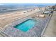 Stunning oceanfront pool with beach access provides the perfect opportunity to relax and enjoy the sun at 2055 S Atlantic Ave # 1410, Daytona Beach Shores, FL 32118