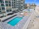Beautiful oceanfront complex featuring multiple pools and a hot tub, perfect for relaxing and enjoying the view at 2055 S Atlantic Ave # 1410, Daytona Beach Shores, FL 32118