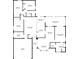 Detailed floor plan showcasing the layout of the home, including bedrooms, living spaces, and kitchen at 2406 Sweetwater Blvd, St Cloud, FL 34772