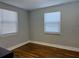 Bright bedroom with hardwood floors and a window offering natural light at 2515 Marlboro St, Orlando, FL 32806