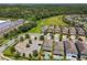 Scenic aerial view of homes near preserved green space, showcasing community layout at 370 Pendant Ct, Kissimmee, FL 34747