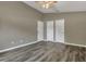 Spacious bedroom featuring vaulted ceiling, ceiling fan, and ample closet space at 4018 August Ct, Casselberry, FL 32707