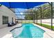 Beautiful pool area and patio, perfect for those summer nights! at 486 Shirley Dr, Apopka, FL 32712