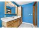 Bathroom featuring a sink with vanity and tile flooring at 5836 Spruce Creek Woods Dr, Port Orange, FL 32127
