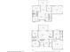 Floor plan showcasing the layout of both the lower level and the first floor of the home at 5836 Spruce Creek Woods Dr, Port Orange, FL 32127