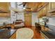 Bright office space features custom cabinets, hardwood floors and a crib at 640 S Lake Formosa Dr, Orlando, FL 32803