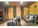Comfortable media room with tiered seating, plush recliners and large screen at 640 S Lake Formosa Dr, Orlando, FL 32803