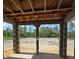 Framing of the outdoor lanai with block columns at 12258 Sw 76 Ln, Dunnellon, FL 34432