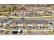 Community aerial view featuring well-maintained townhomes at 3308 Tranquil Trl, Kissimmee, FL 34747