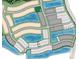 Community map showing the layout of properties, including lakes and green spaces at 5709 Gingham Dr, Kissimmee, FL 34758