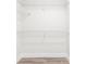 Bright, empty closet with white wire shelving, ready for ample storage in any bedroom at 6384 Raleigh St # 2214, Orlando, FL 32835