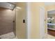 Bathroom with a walk-in shower featuring decorative tile at 708 Valencia Ct, Winter Garden, FL 34787
