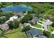 Aerial view of a lovely home in a beautiful neighborhood, conveniently near a picturesque pond at 759 Lake Como Dr, Lake Mary, FL 32746