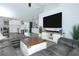 Open floor plan seamlessly connects the living room, dining area, and kitchen at 759 Lake Como Dr, Lake Mary, FL 32746