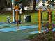 Exercise equipment at Andover Lakes Phase 1 Community Park, for residents to use at 10712 Fairhaven Way, Orlando, FL 32825