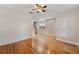 Spacious living area with hardwood floors, ready for customization and personalization at 1615 Wilson Ave, Orlando, FL 32804