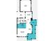 Detailed first floor plan featuring kitchen, great room, dining, and flex room layout at 1878 Seawall Way, Celebration, FL 34747