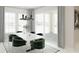 Bright dining room with table, stylish chairs, modern lighting, and natural light at 1896 Seawall Way, Celebration, FL 34747