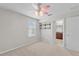 Bedroom with a window, shelves, and closet at 2058 Prospect Ave, Orlando, FL 32814