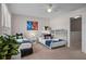 This playful bedroom has a twin bed, bunk beds, and Star Wars decor at 2717 Camaro Dr, Kissimmee, FL 34746