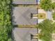 An aerial view of similar properties with neutral roofs at 3017 Glin Cir, Ormond Beach, FL 32174