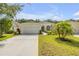 Charming single-story home featuring a well-manicured lawn and attached two-car garage at 3017 Glin Cir, Ormond Beach, FL 32174